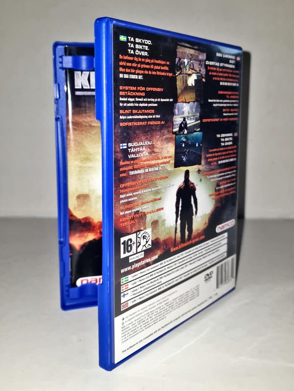 KILL SWITCH game + PS2 demo discs + DB, BDB
