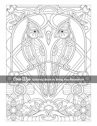 Wyo, Coco Mindful Patterns: An Adult Colouring Book with Easy and Relaxing Designs