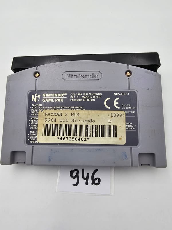 NINTENDO 64 RAYMAN 2: THE GREAT ESCAPE – ORIGINAL