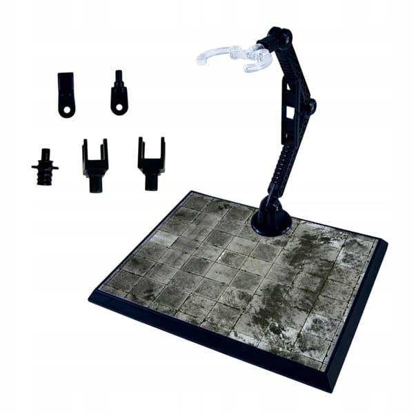 PP Action Figure Stand – Metal adjustable model holder – Style B Accessories