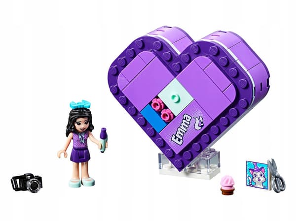 LEGO 41355 FRIENDS – EMMA’S HEART-SHAPED BOX