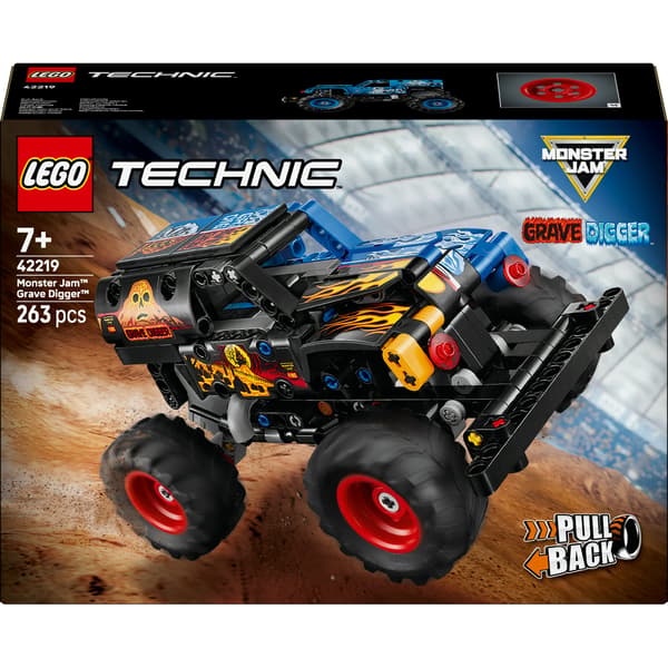 LEGO Technic 42219 Monster Jam Grave Digger: Fire and Ice 42219