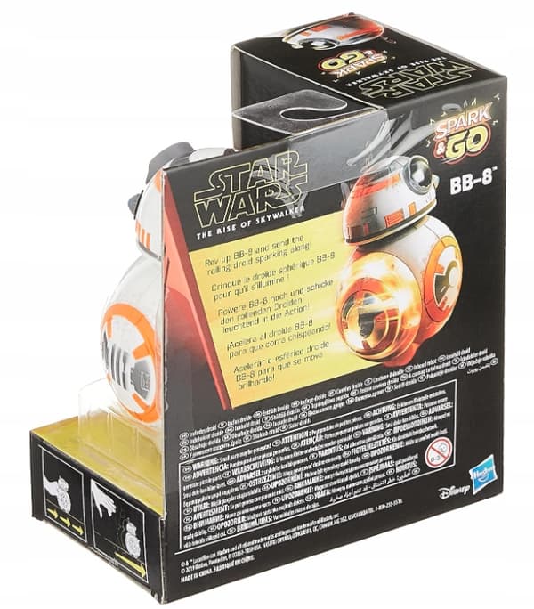 STAR WARS BB-8 SPARK & GO FIGURE – RIDING DROID WITH SPARK EFFECT TOY