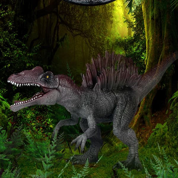 STURDY BLACK DINOSAUR MODEL – EDUCATIONAL TOY AND DECORATION