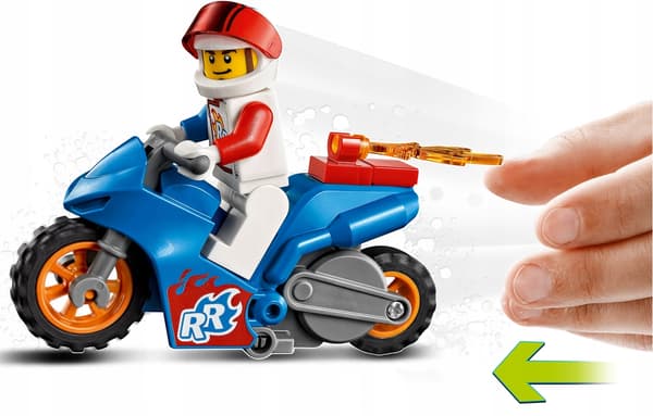 LEGO 60298 CITY ROCKET STUNT MOTORCYCLE