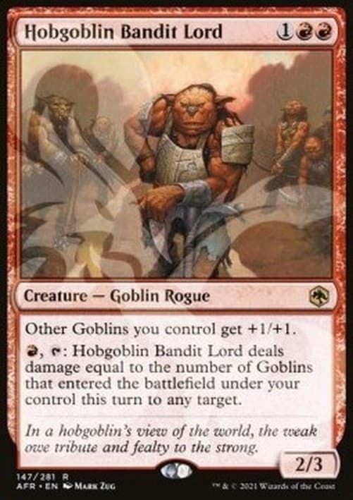 Magic: The Gathering Hobgoblin Bandit Lord