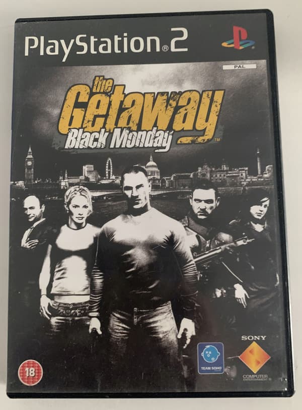 The Getaway: Black Monday for PlayStation 2 (PS2) – Boxed version