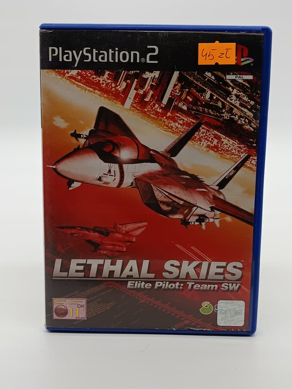 LETHAL SKIES ELITE PILOT TEAM SW game for Sony PlayStation 2 (PS2)
