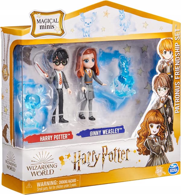 Harry Potter Figurine Pencil Caps Set