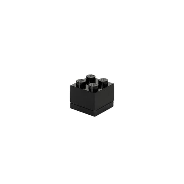LEGO® box of four black bricks