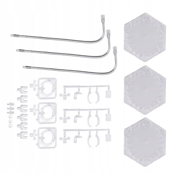3-pack ABS figurine stand – Foldable stainless steel doll 59