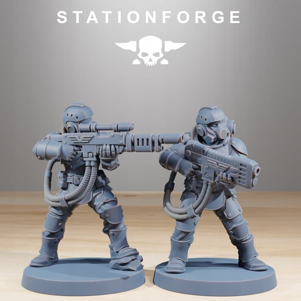 Vaskar Commandos – Station Forge – Minifaktura