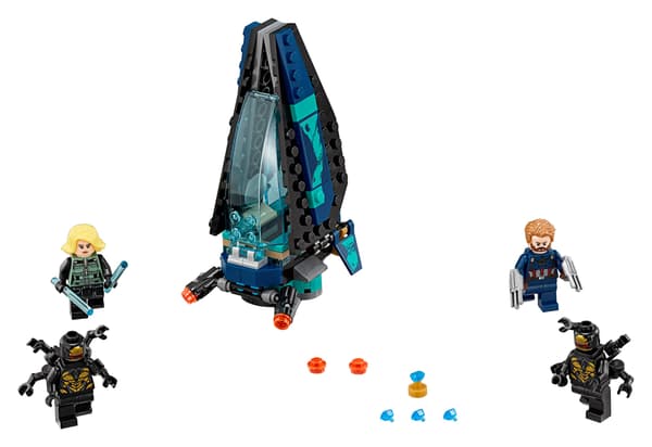 LEGO Super Heroes 76101 The Outriders’ Ship Attack