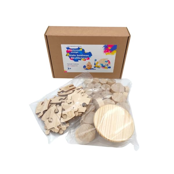 The ‘Montessori Snail’ and ‘Acrobat’ educational sets