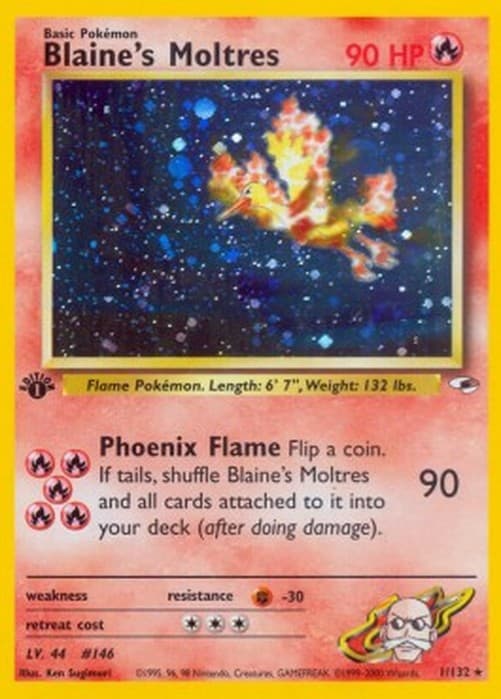 Pokemon Blaine's Moltres