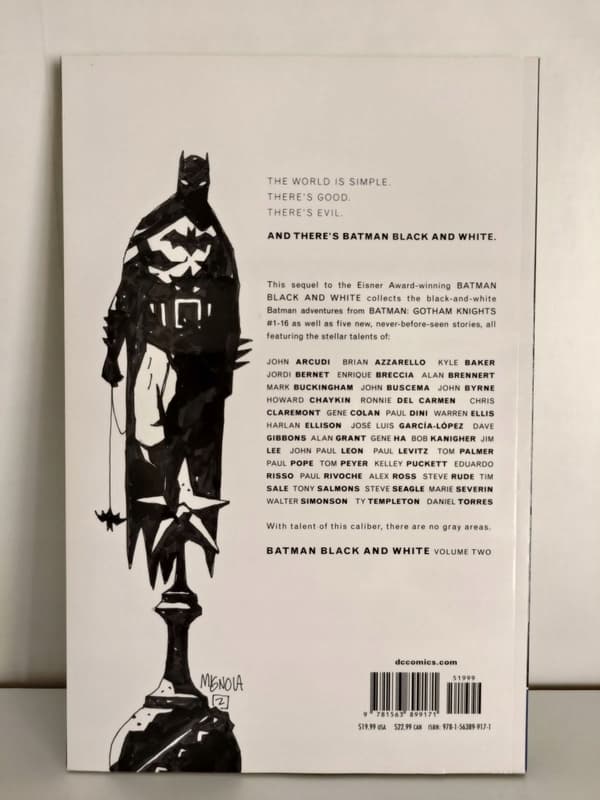 BATMAN BLACK AND WHITE VOL 02 TP
