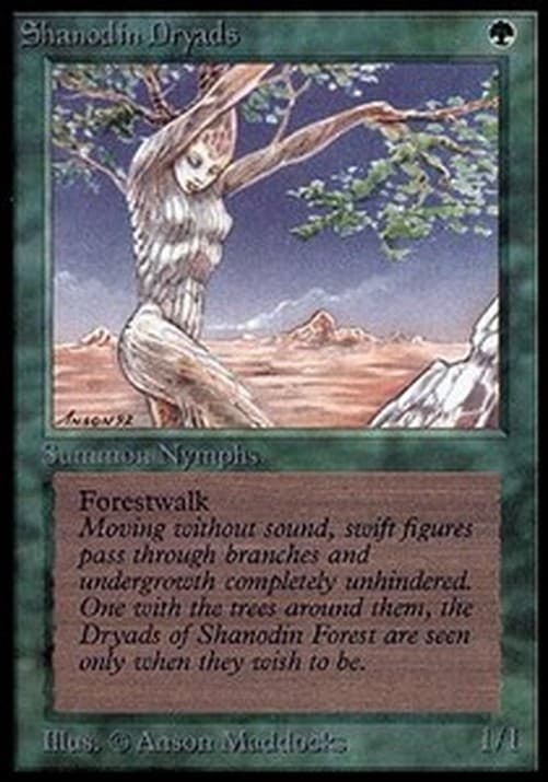 Magic: The Gathering Shanodin Dryads