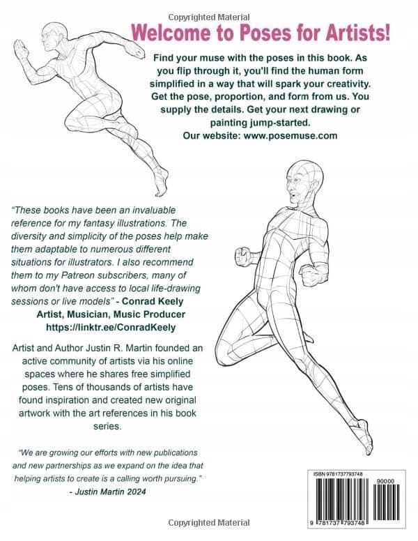Poses for Artists Volume 10: Comics and Anime – An Essential Reference for