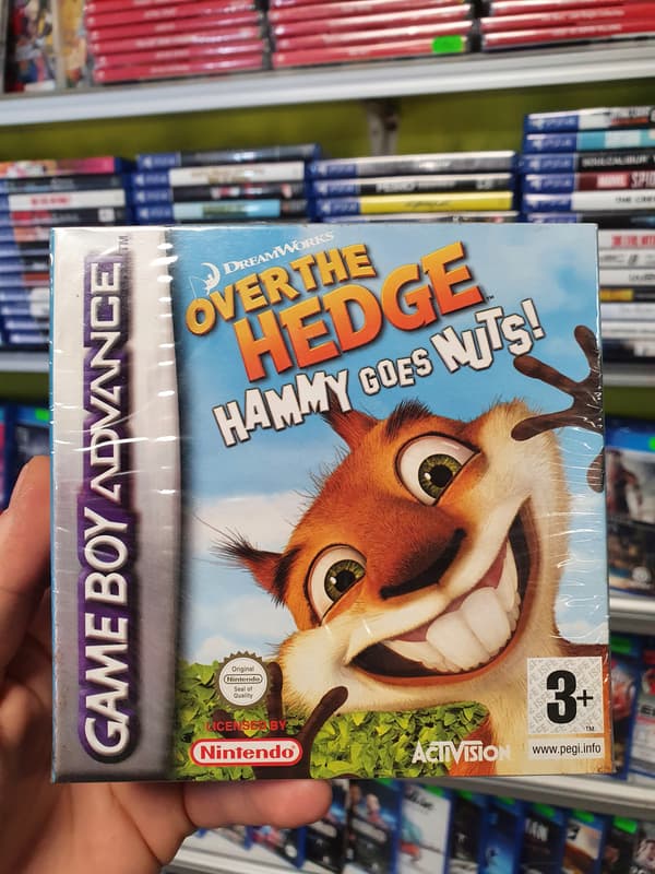 OVER THE HEDGE GBA GAME BOY ADVANCE NEW