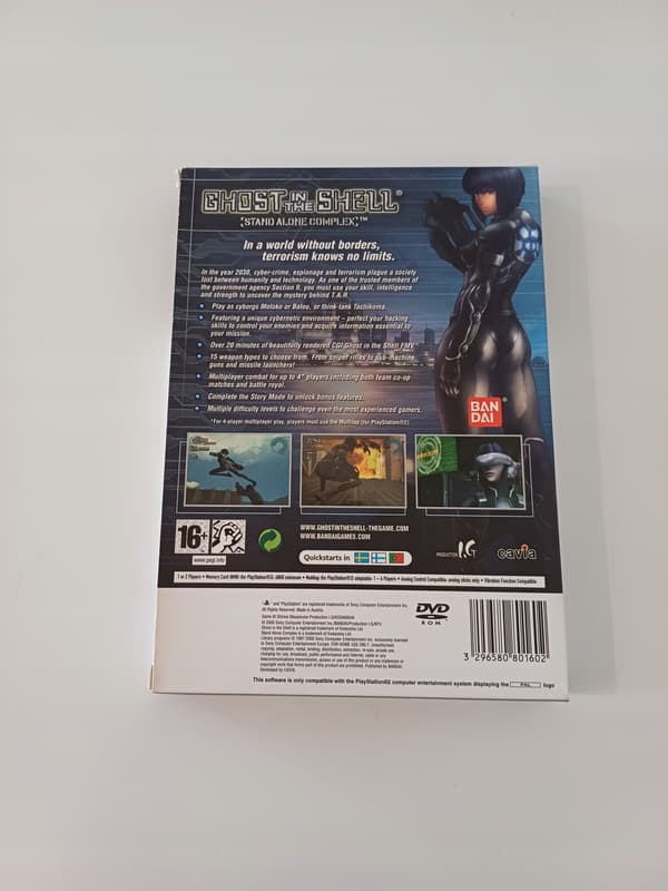 Ghost in the Shell: Stand Alone Complex PS2 Special Edition PlayStation 2