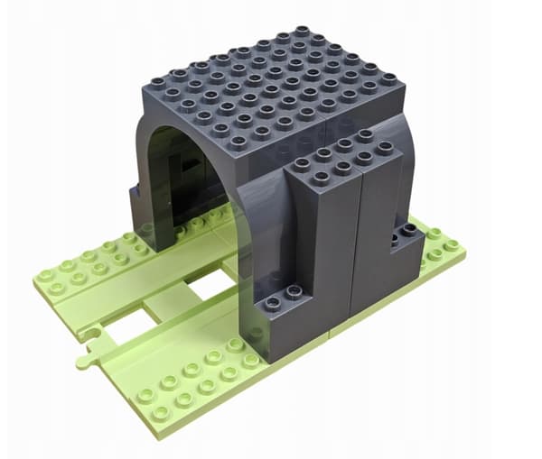 DS NEW Lego Duplo tunnel (2 pcs) and platform (2 pcs)