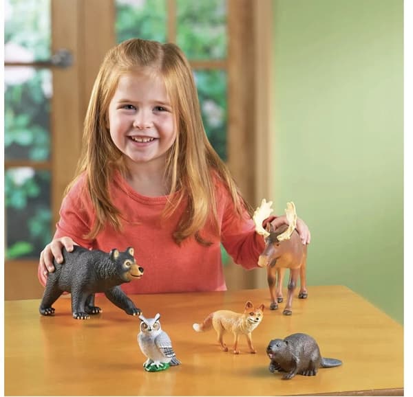 Learning Resources – Jumbo Forest Animals – large forest animal figures