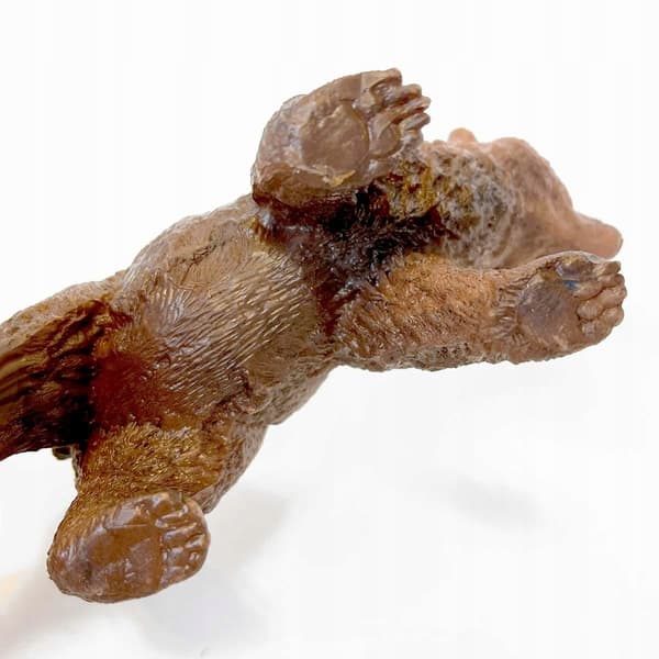 A set of forest animal figurines