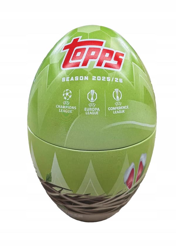 Topps UEFA 25/26 Spring Tin Box – Spring Edition – LATEST