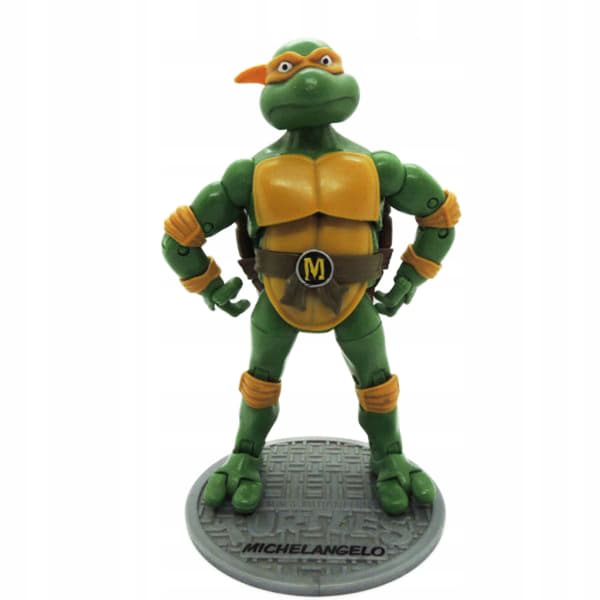 Playmates NINJA TURTLES Michelangelo Collectable Figure 34 Movable Joints