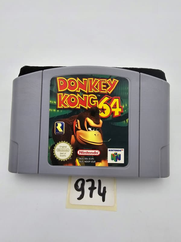 NINTENDO 64 DONKEY KONG 64 ORIGINAL