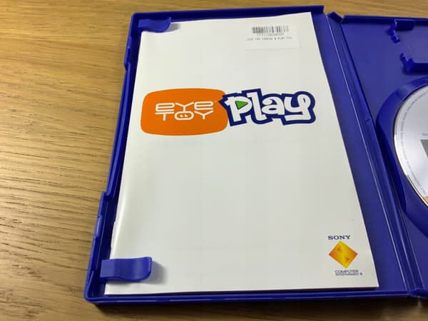 EYE TOY PLAY set: BDB disc + PS2