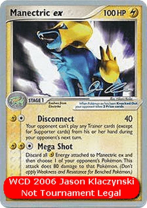 Pokemon Manectric ex
