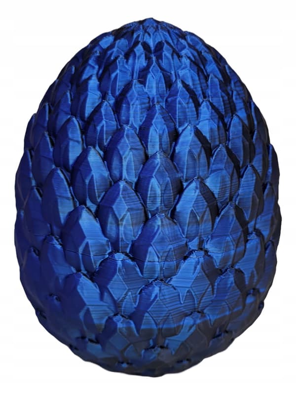 Movable Winged Dragon with Mistic Blue Dragon Egg – Crystal Dragon figurine