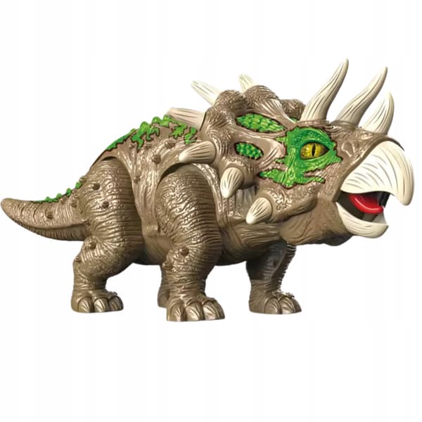 INTERACTIVE DINOSAUR: WALKS, ROARS, GLOWS, MOVING HEAD AND TAIL – PERFECT AS A GIFT