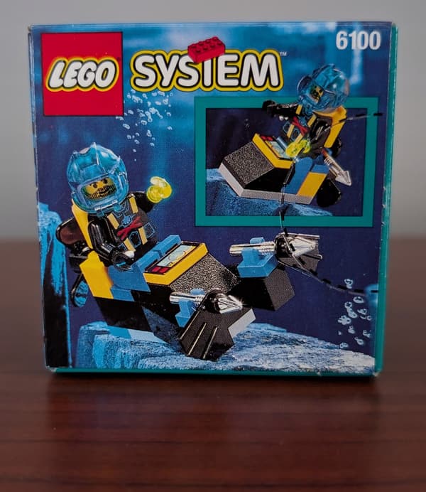 Lego 6100 Deep-Sea Scooter – New