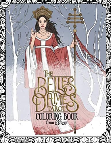 The Belles Dames Tarot Colouring Book
