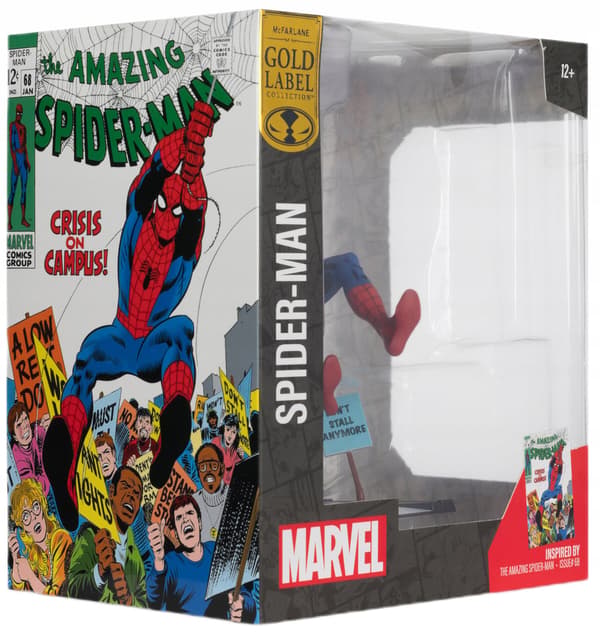 MCFARLANE Marvel Collection Spider-Man figurine (The Amazing Spider-Man 68)