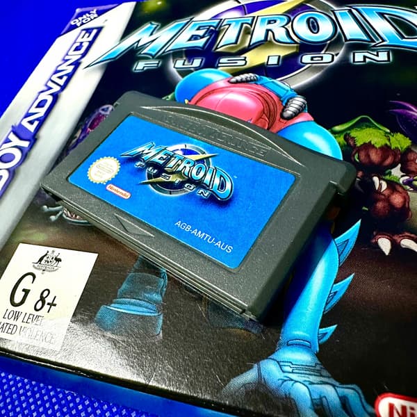 Metroid Fusion | GAME BOY ADVANCE | NINTENDO GAMEBOY | + PROTECTIVE CASE + POSTER