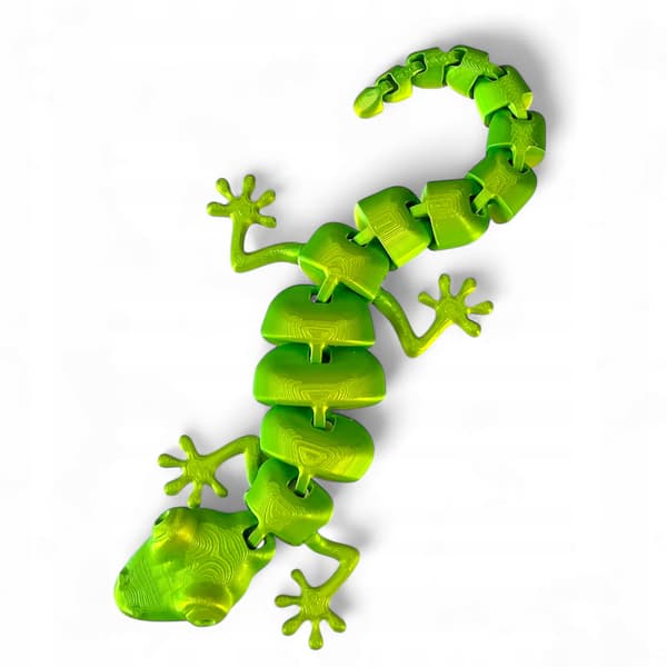 40 cm decorative figurine – MOVING 3D lizard – a gift for a child
