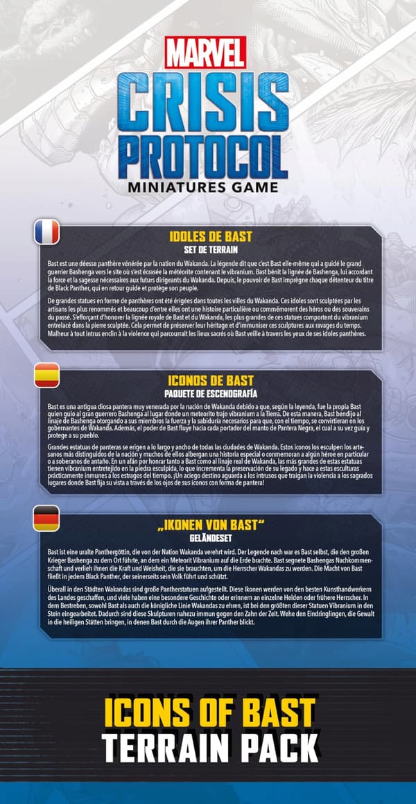 Marvel: Crisis Protocol – Icons of Bast Terrain Pack