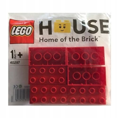 New Lego 40297 Lego House Duplo Red Bricks – red bricks, misb 2017