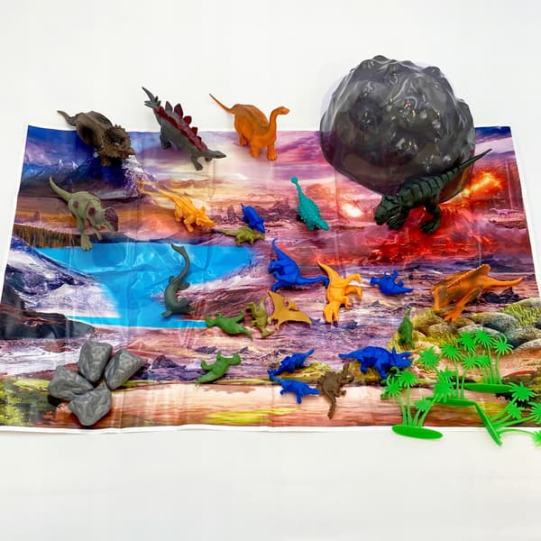 WOOPIE Dinosaur Figurine Set, 34 pieces