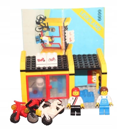 LEGO CITY TOWN 6699 Cycle Fix-It Shop SET INSTRUCTIONS
