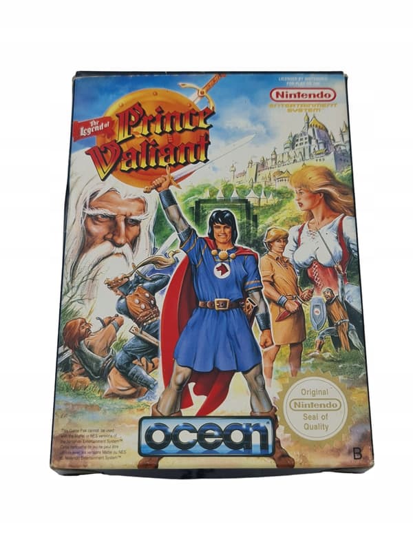 NINTENDO NES PRINCE VALIANT