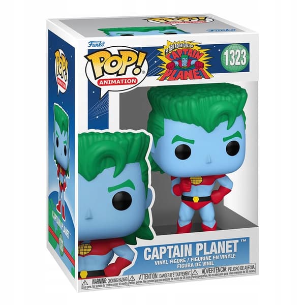Funko Pop! 1323 Captain Planet collectable figurine as a gift