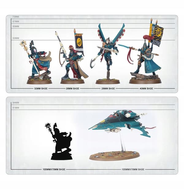 WARHAMMER 40K – BATTLEFORCE AELDARI ELDRITCH RAIDERS + Gratis veske!