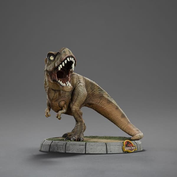 IRON STUDIOS JURASSIC PARK – T-REX REGULAR MINI-FIGURE