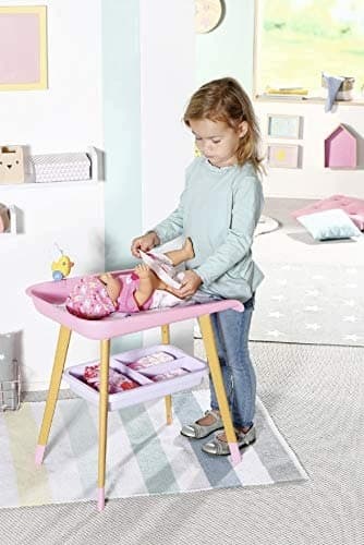 CHANGING TABLE – FOR TODDLERS AGED 3 YEARS AND OVER – EASY FOR SMALL HANDS TO ASSEMBLE