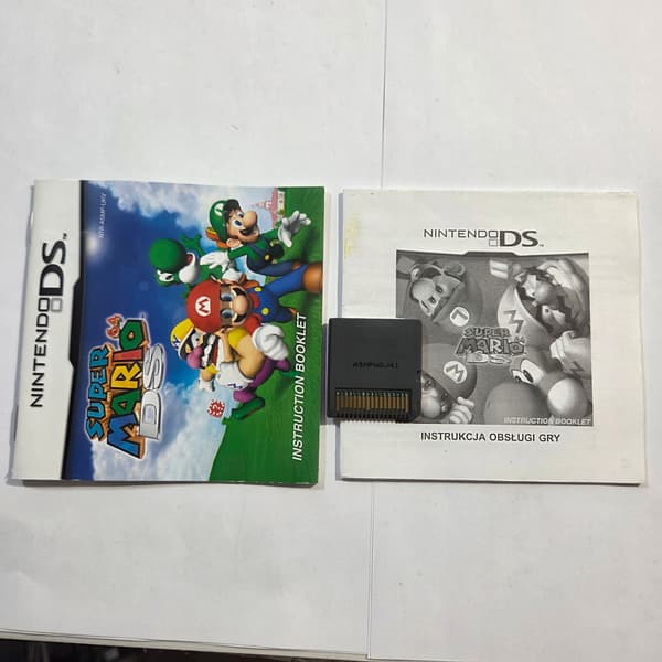 SUPER MARIO 64 DS / POLISH MANUAL / NINTENDO DS 3DS 2DS
