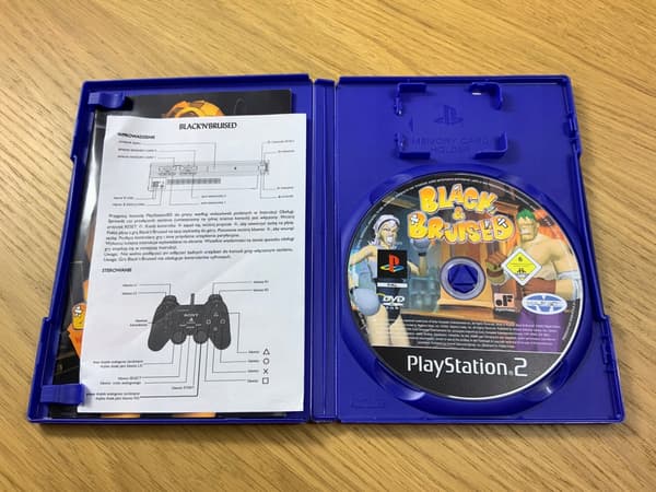 BLACK & BRUISED Polish PS2 manual